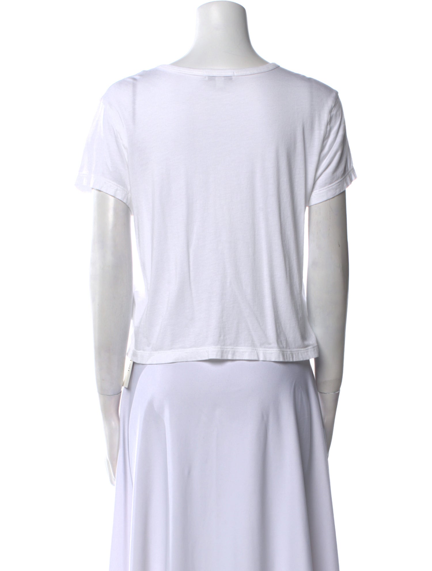 AGOLDE Scoop Neck Short Sleeve T-Shirt